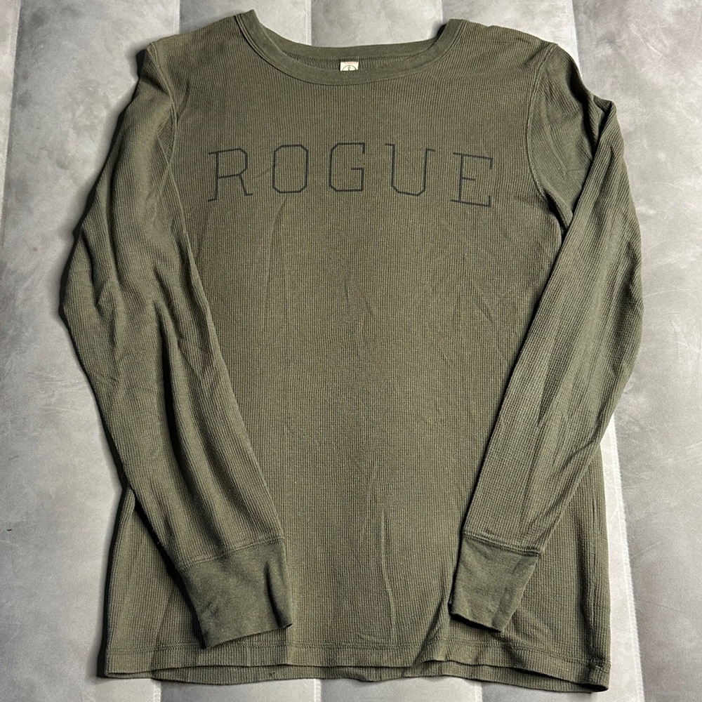 Rogue Men's‎ Forest Green Long Sleeve Tee size Large